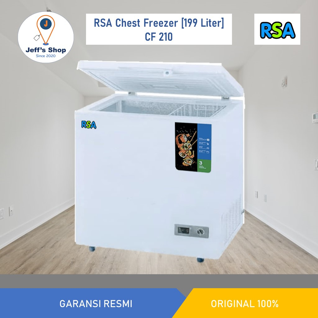 RSA Chest Freezer / Freezer Box [199 Liter] CF 210