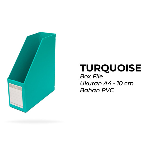 

Box File Bantex 4011 Folio 10cm Turquoise
