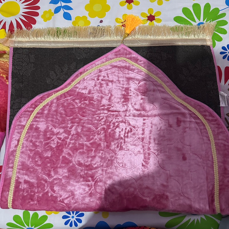 SAJADAH POLOS KUBAH PREMIUM