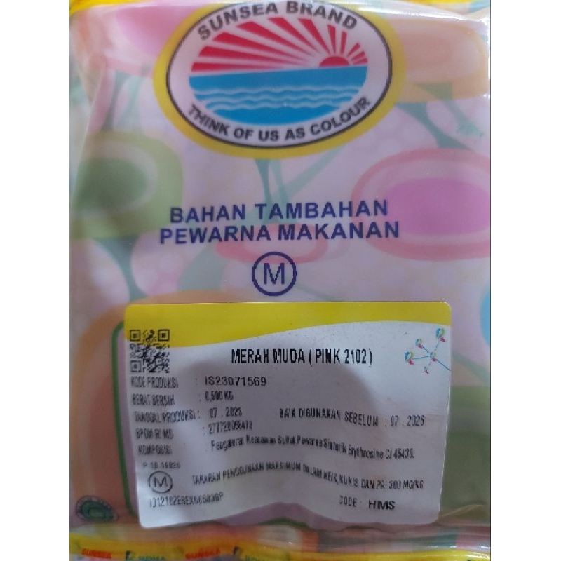 

Pewarna Makanan Merah Muda (PlNK 2102) 1KG