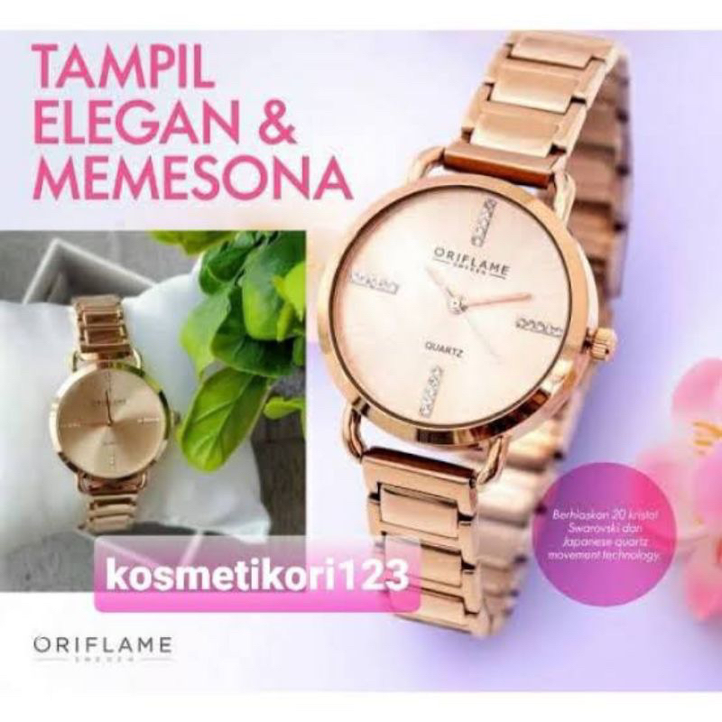Rose Goldtone Watch by Oriflame