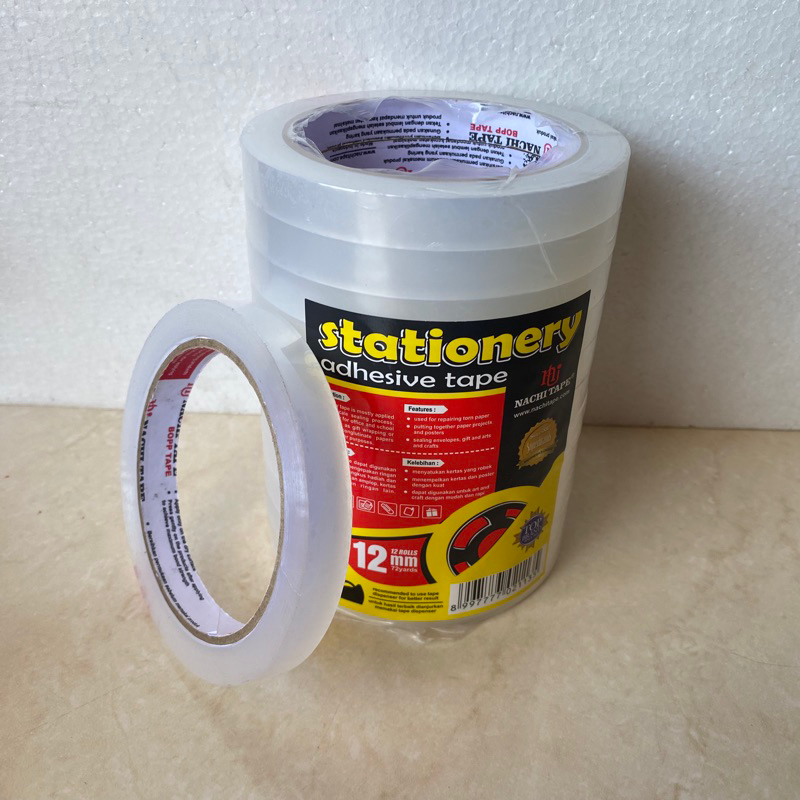 

Selotip/solasi 12mm merk Nachi tape