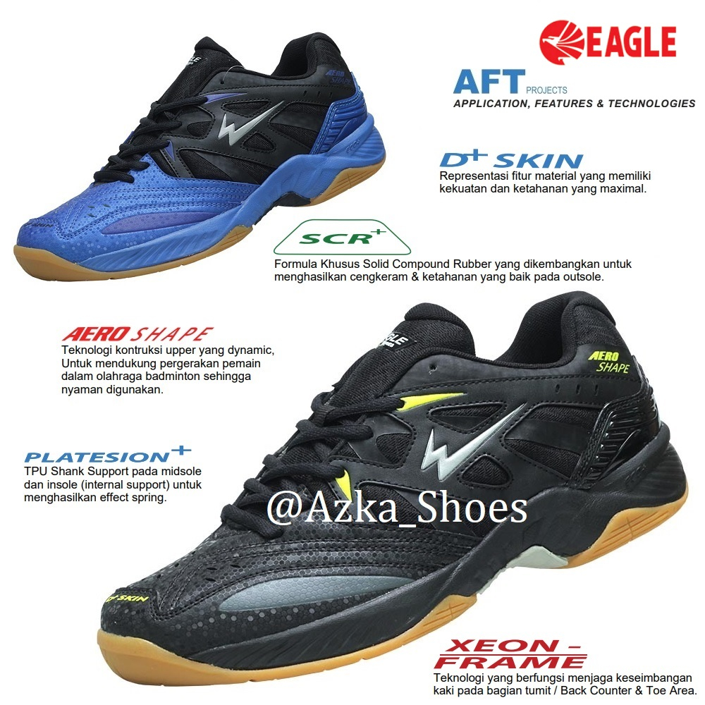 Eagle Blaze | Sepatu Badminton | Sepatu Olahraga | Sepatu Original