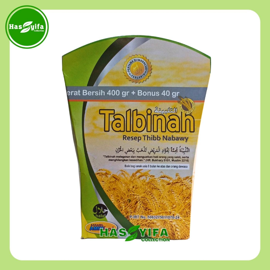 

Talbinah Tepung Gandum Resep Thibb Nabawy 440gram