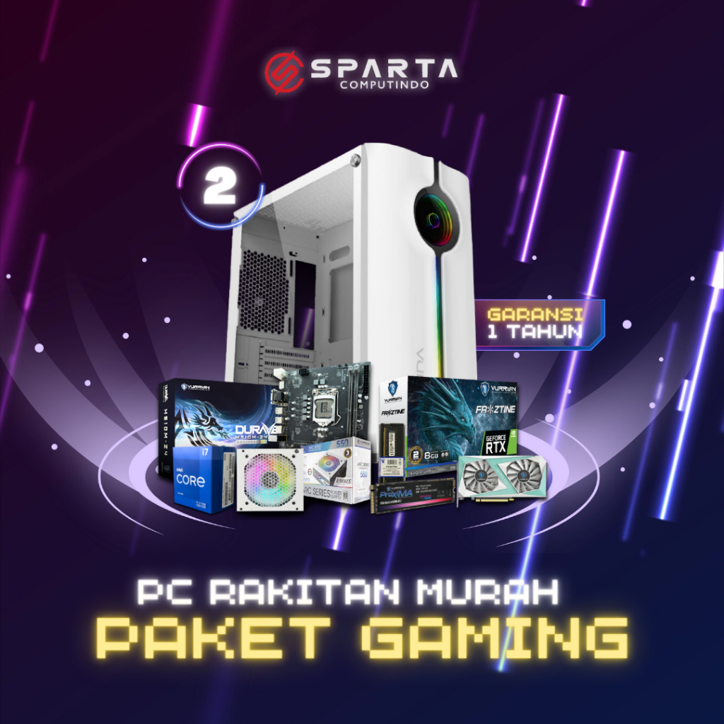 PC Rakitan Murah PAKET GAMING #2 (High-end) Bergaransi