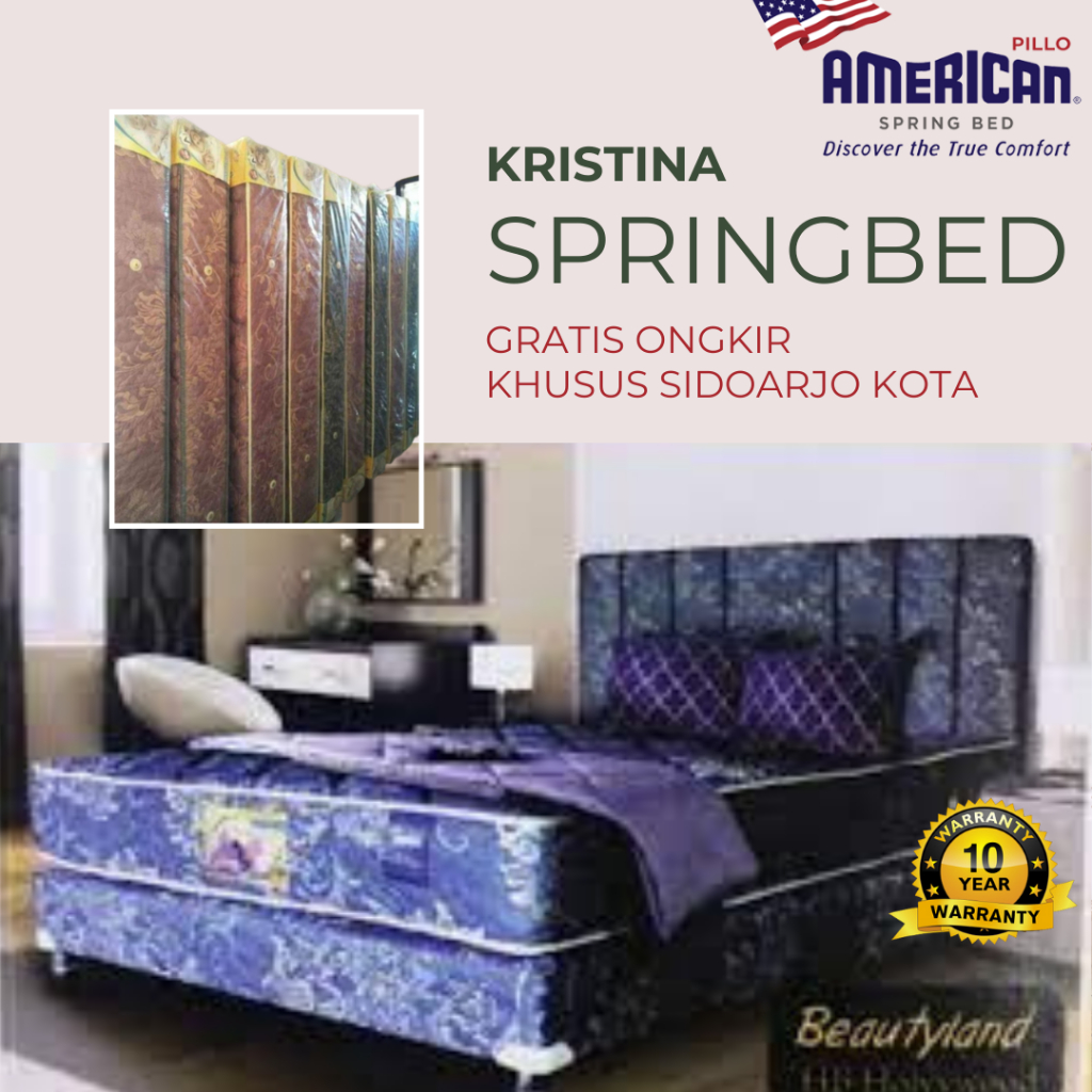 Springbed American Pillo ASLI Beautyland