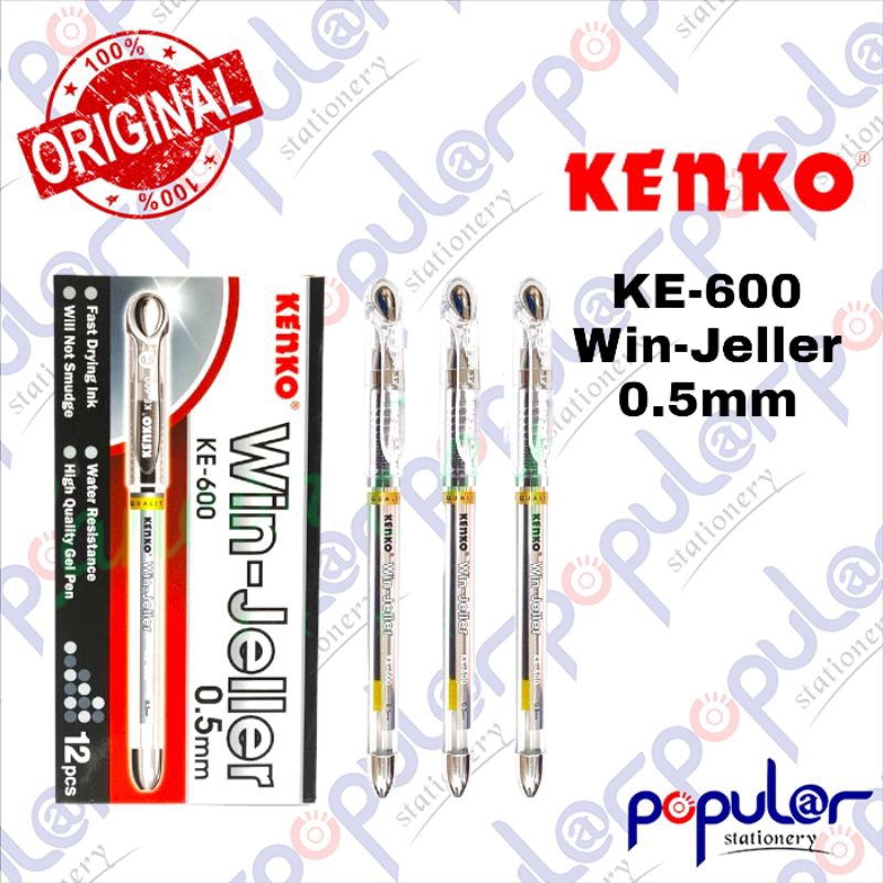 

Bolpoint Gel Kenko Win-Jeller KE-600 0.5mm