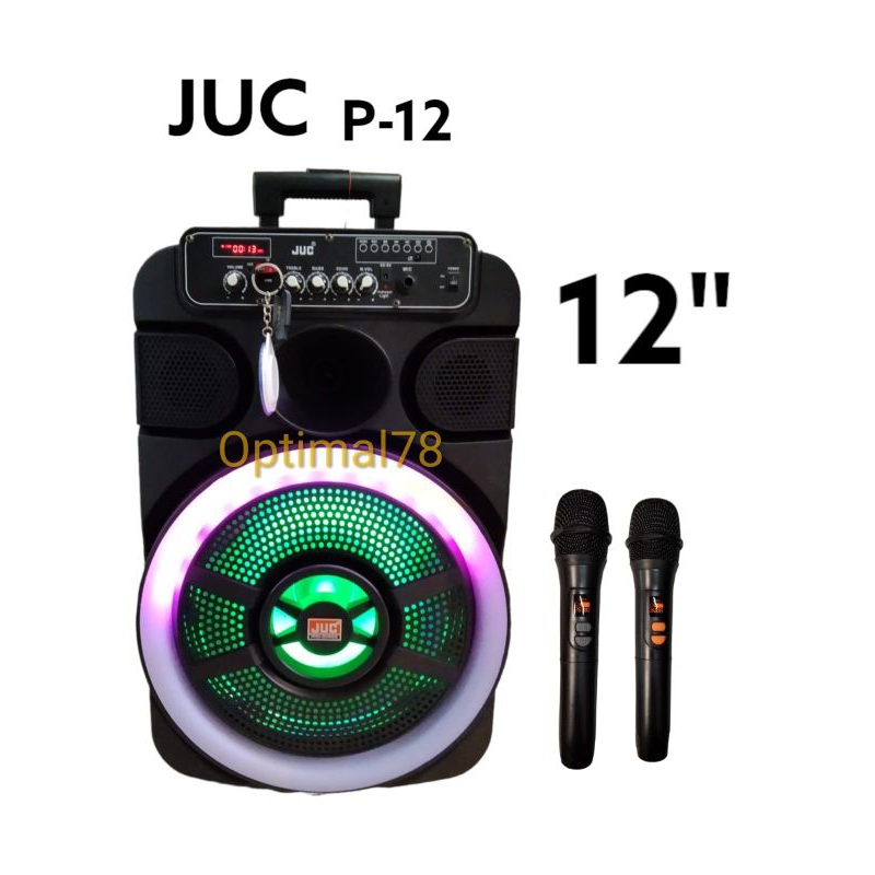 Speaker Portabel 12 inch JUC P-12 Bluetooth