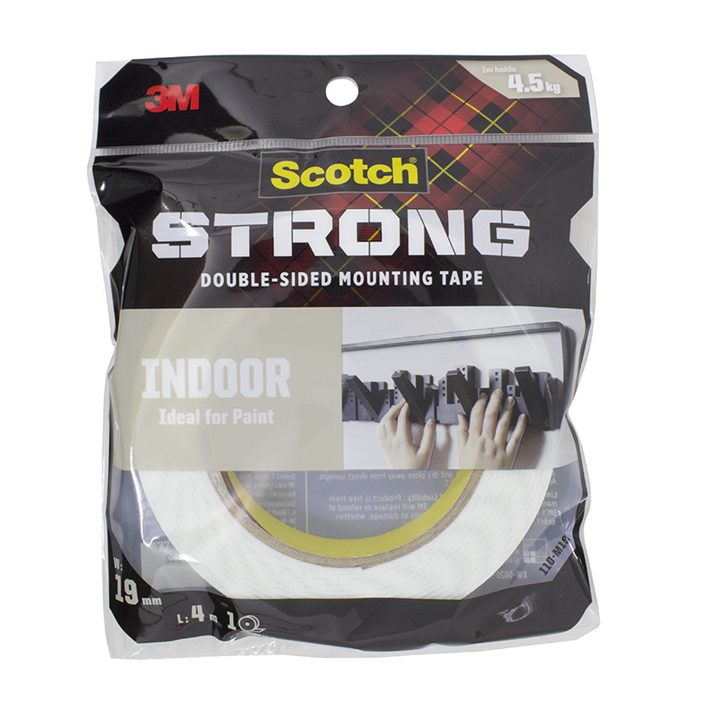 

3M Scotch Strong 110-M19 Perekat isolasi Indoor Mounting Tape