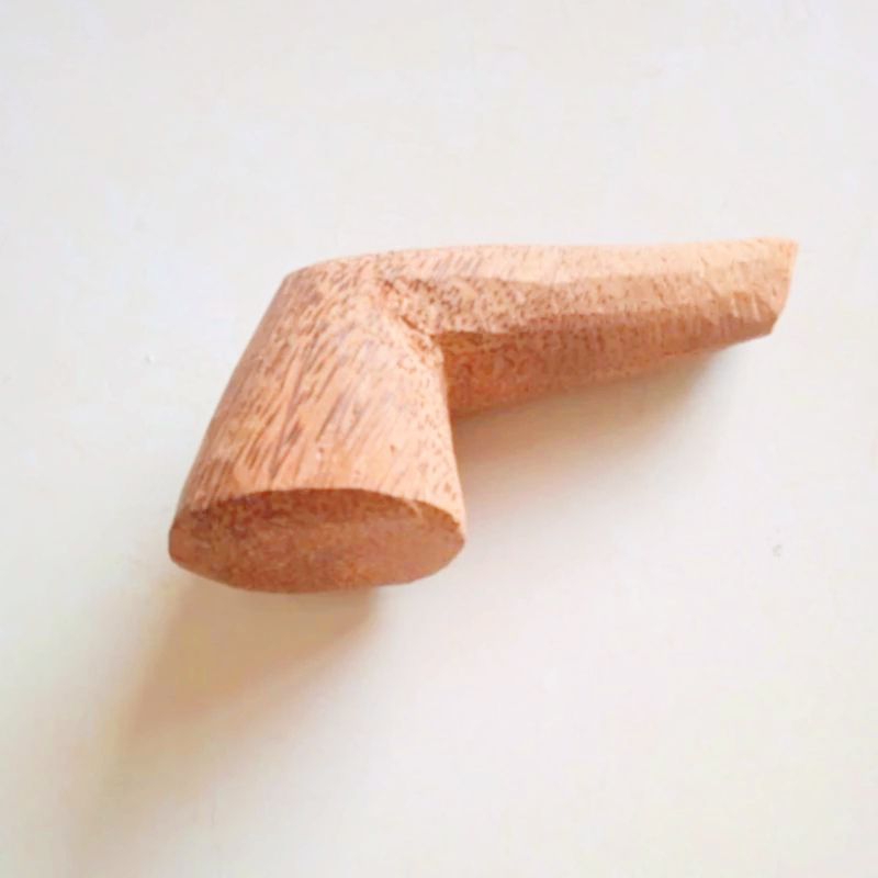 Ulekan Kayu Ukuran Besar Ulekan Kayu Bahan Kayu Gelugu super