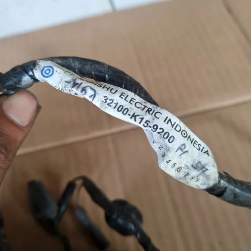 Kabel body pengapian kelistrikan eccu ecu cdi kiprog kiprok regurator regulator fullset cb 150r cb 1