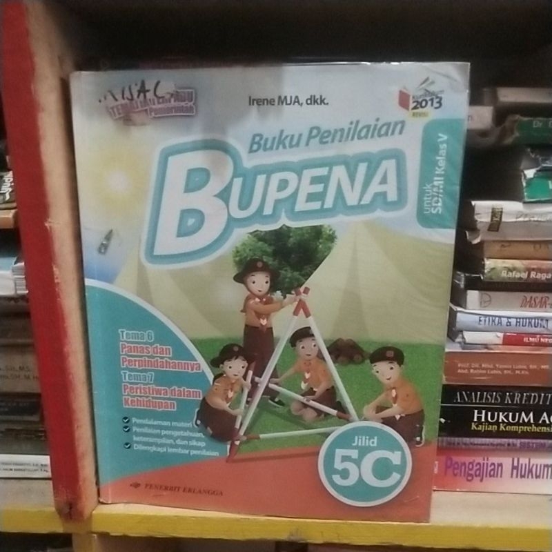 buku bupena kelas 5C sd