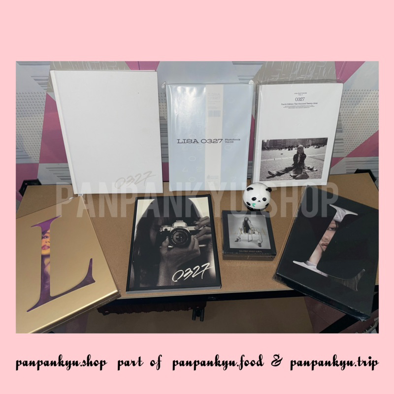 LALISA First Solo Album & Photobook Colections