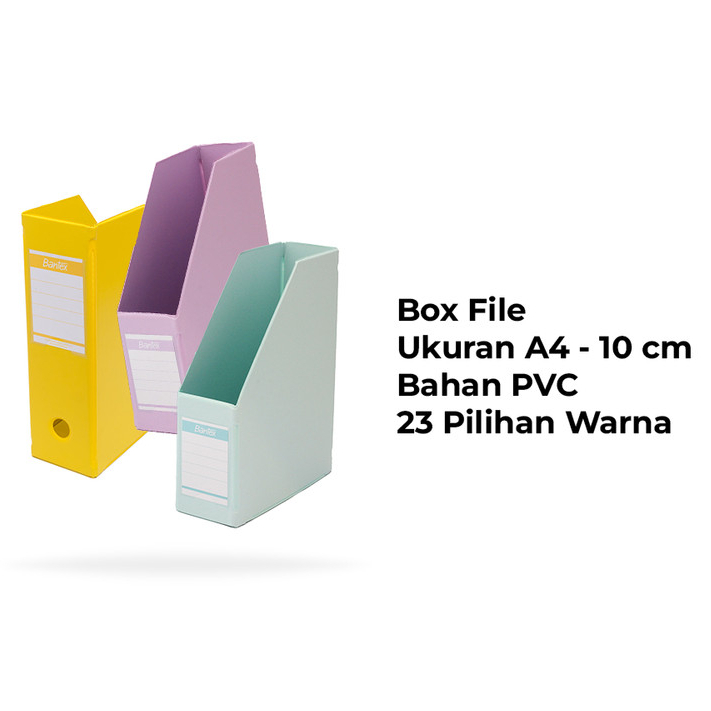 

Box File Bantex 4011 Folio 10cm