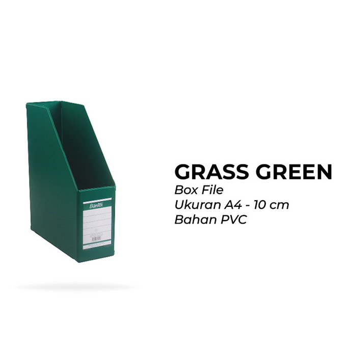 

Box File Bantex 4011 Folio 10cm Grass Green