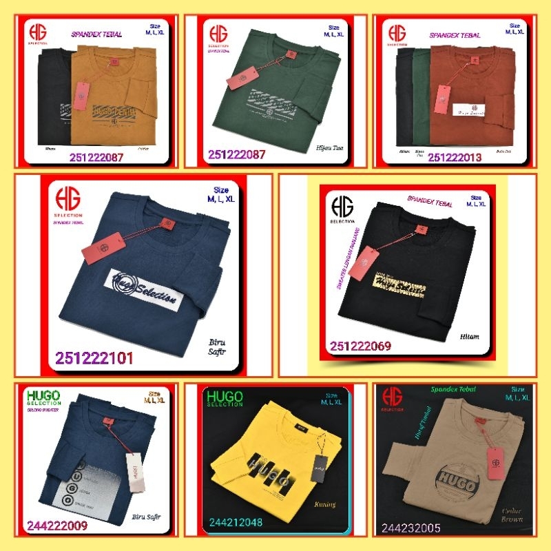 Kaos Oblong Sweater Lengan Panjang Hugo Selection Part 1