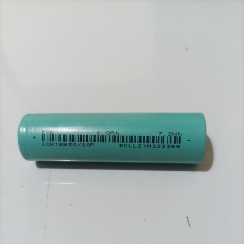 Baterai Icr18650 EVE 20p
