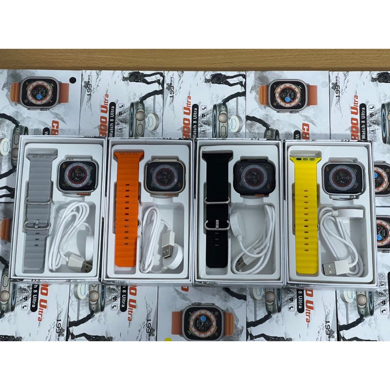 Smartwatch Jam tangan Pintar Cerdas Series 8 IP67 Ultra Watch 8 Ultra