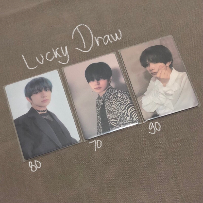 PHOOCARD ENHYPEN HEESEUNG LUCKY DRAW LD OFFICIAL MURAH