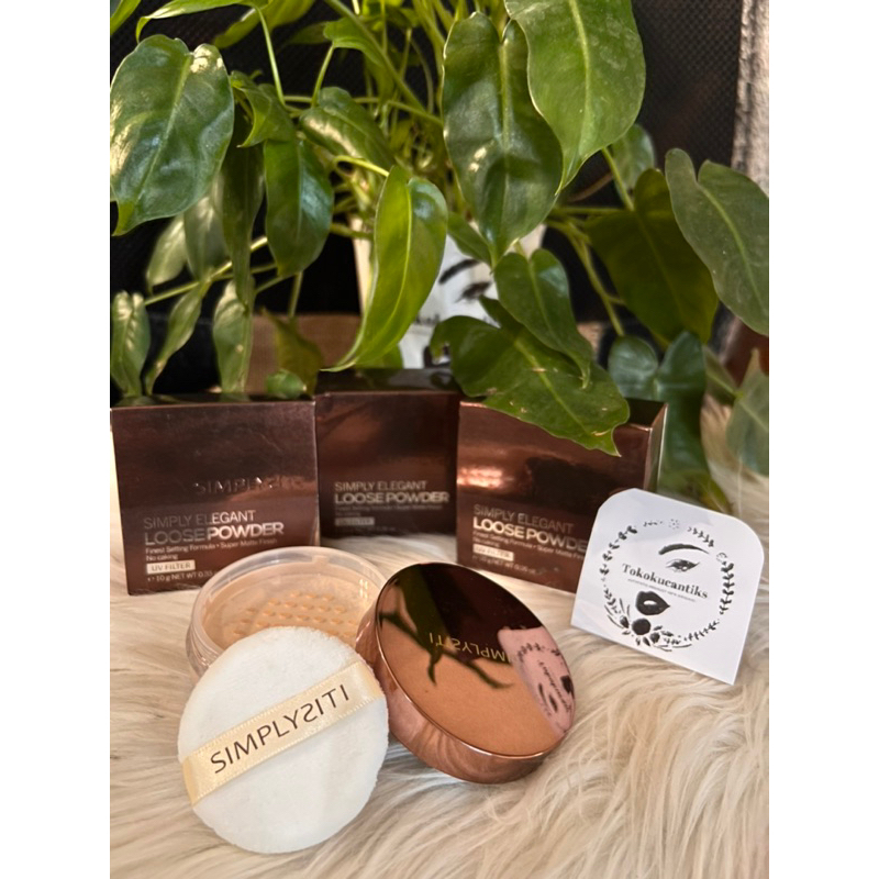 Simplysiti Simply Elegant Loose Powder bedak tabur Original