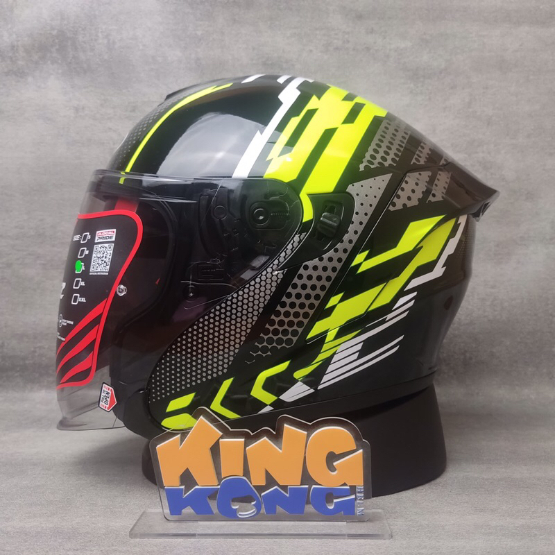 Helm Half Face NJS Kairoz DV Matrix