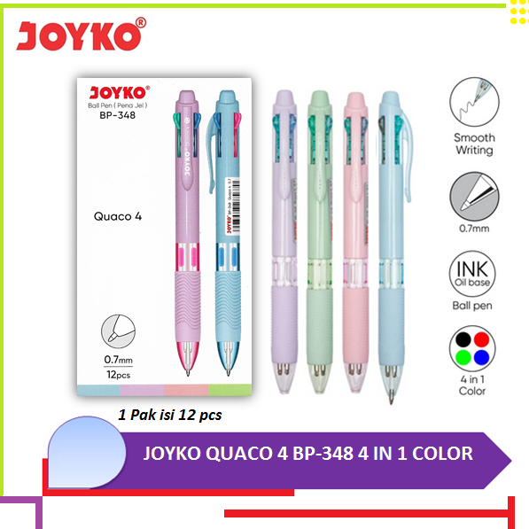 

Pulpen / Pen Joyko quaco 4 BP 348