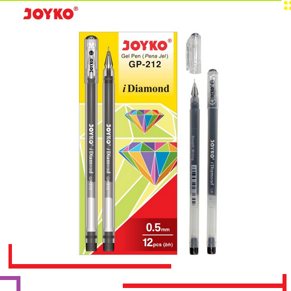 

Pulpen / PEN Joyko Gel Pen (Pena Jel) GP-212
