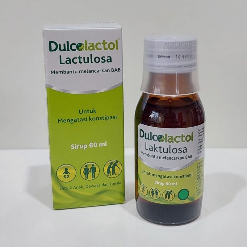 dulcolactol sirup pelancar susah bab pada anak / sembelit