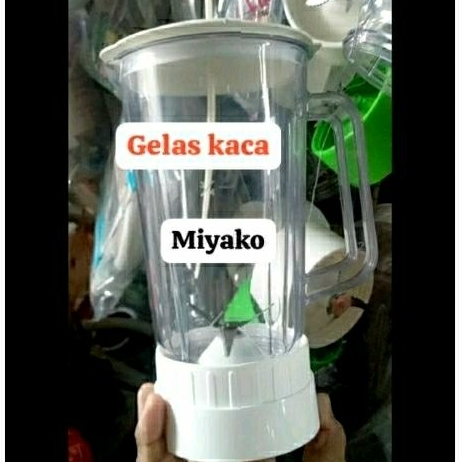gelas kaca blender miyako