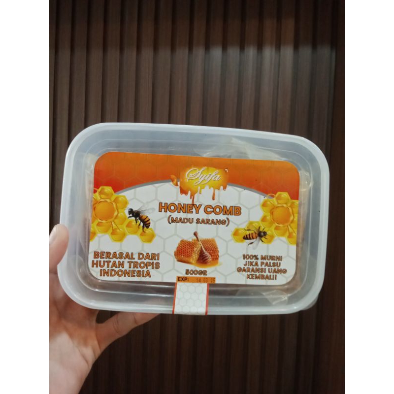 

Madu sarang 500 gram 100% murni