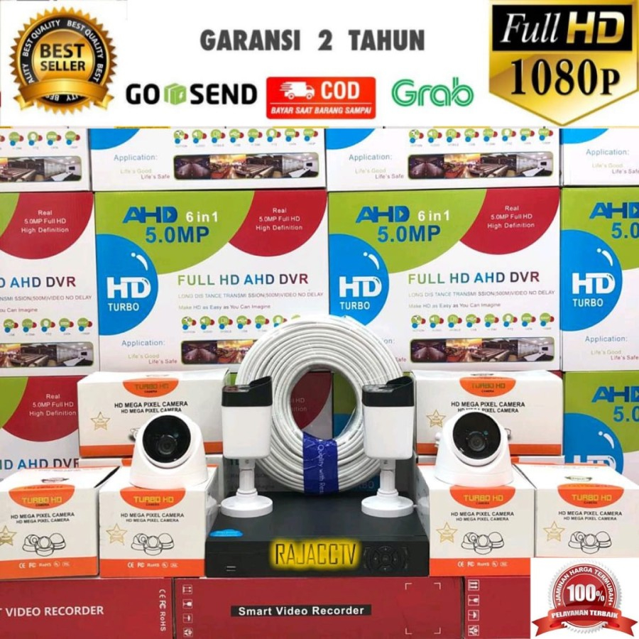 murah paket camera cctv 6 camera komplit