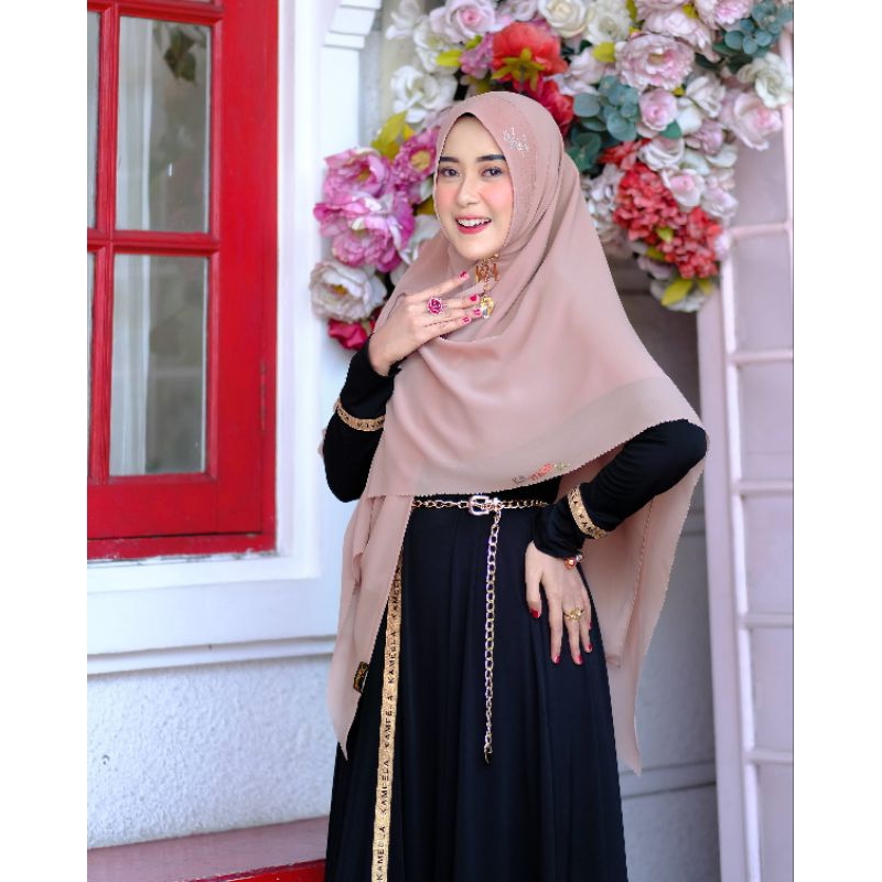 KHIMAR SCARF CERUTI INSTAN by @kameela_hijabku
