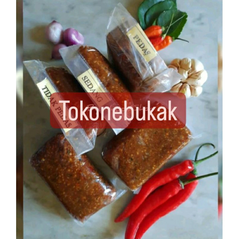 

Sambal Pecel Khas Kediri 500gr