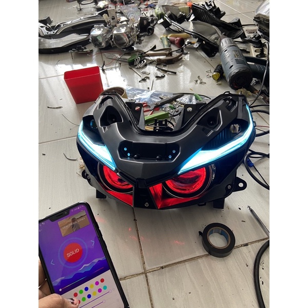 Projie vario led old 125 150 3inc RGB