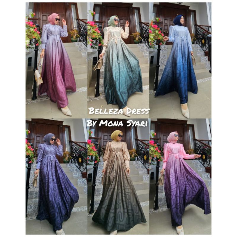 BELLEZA DRESS MONA SYARI BY ME