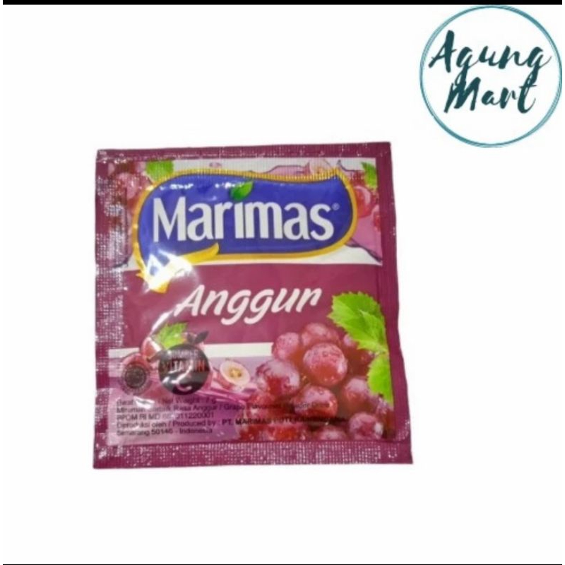 

Marimas Instant Drink Anggur Sct 7g 1pc