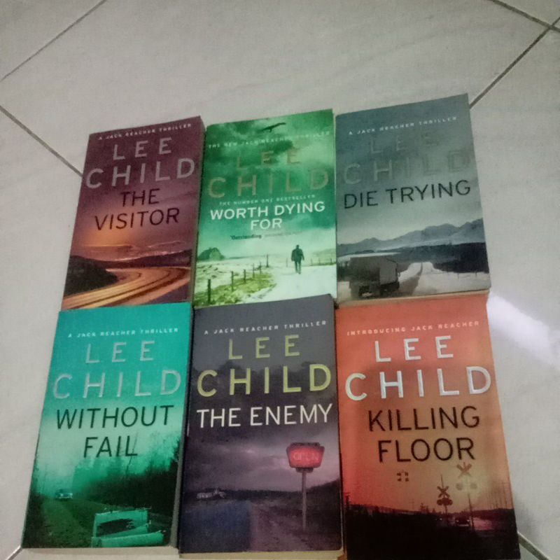 lee child edisi bahasa inggris(novel)