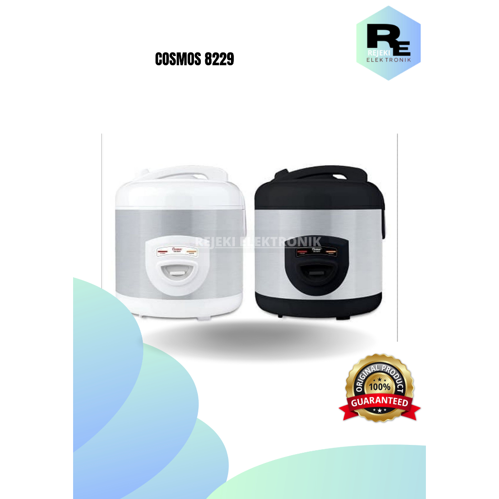 COSMOS CRJ-8229 CRJ8229 CRj 8229 Rice Cooker Magic Com 2 Liter (Anti Lengket)