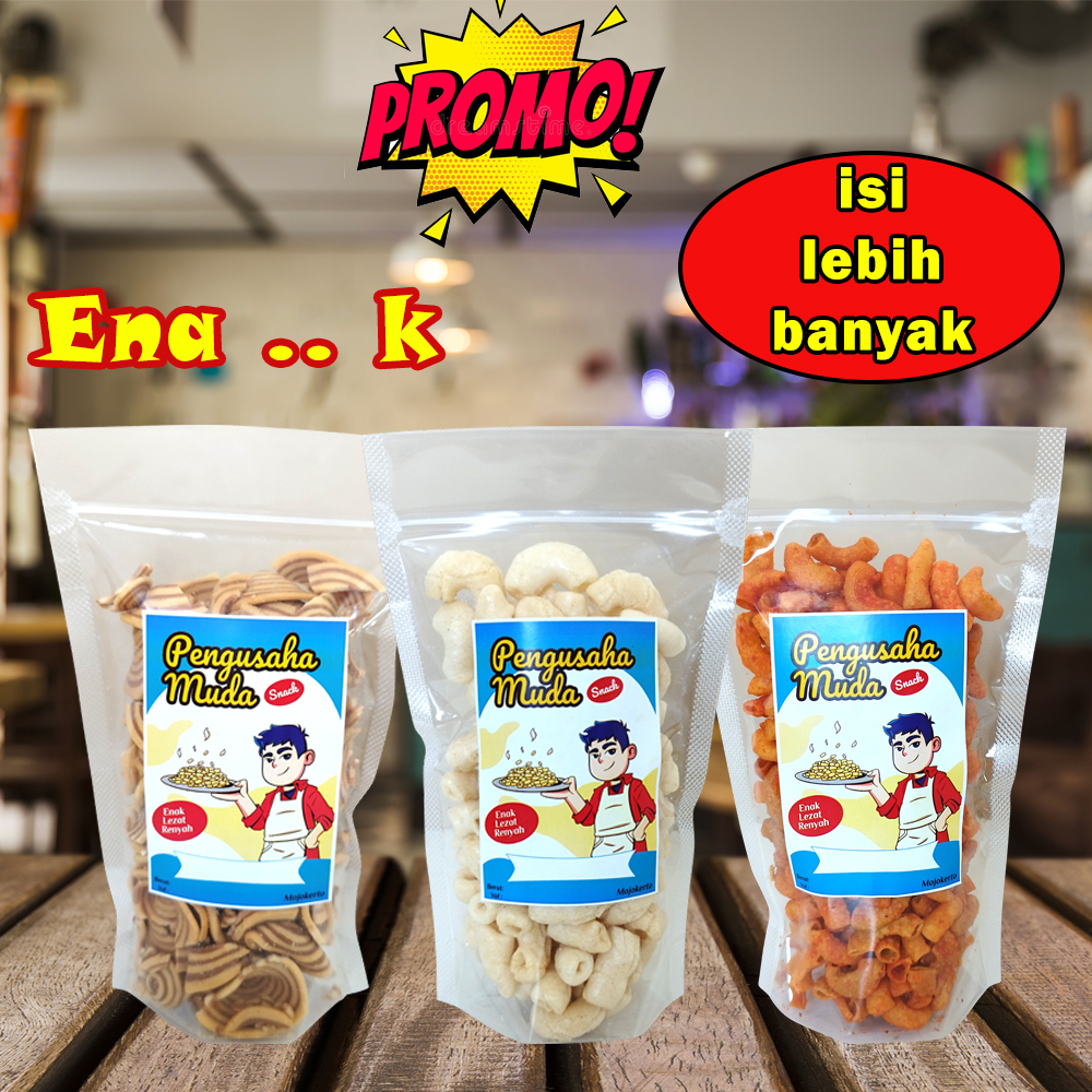 

Makaroni daun jeruk pedas enak murah dan varian snack rasa pedas lain nya