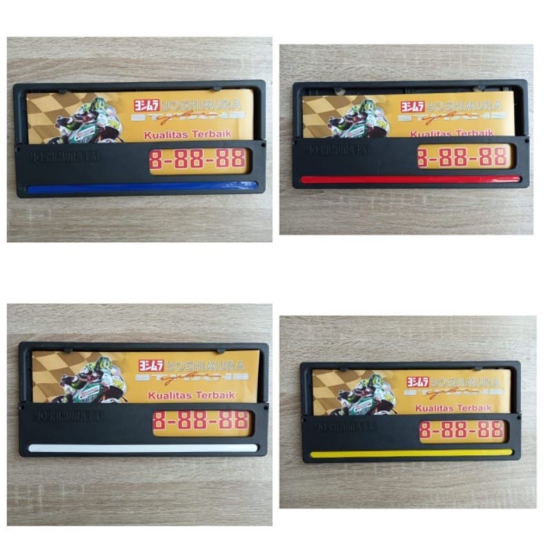 bingkai plat nomor honda/cover plat nomor/tatakan plat nomor model honda universal