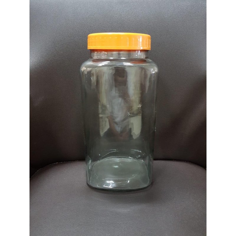 Toples ikan cupang /Toples Kaca Besar/Toples Kaca/Toples Kerupuk/Toples Bening/Toples K5 Kedaung