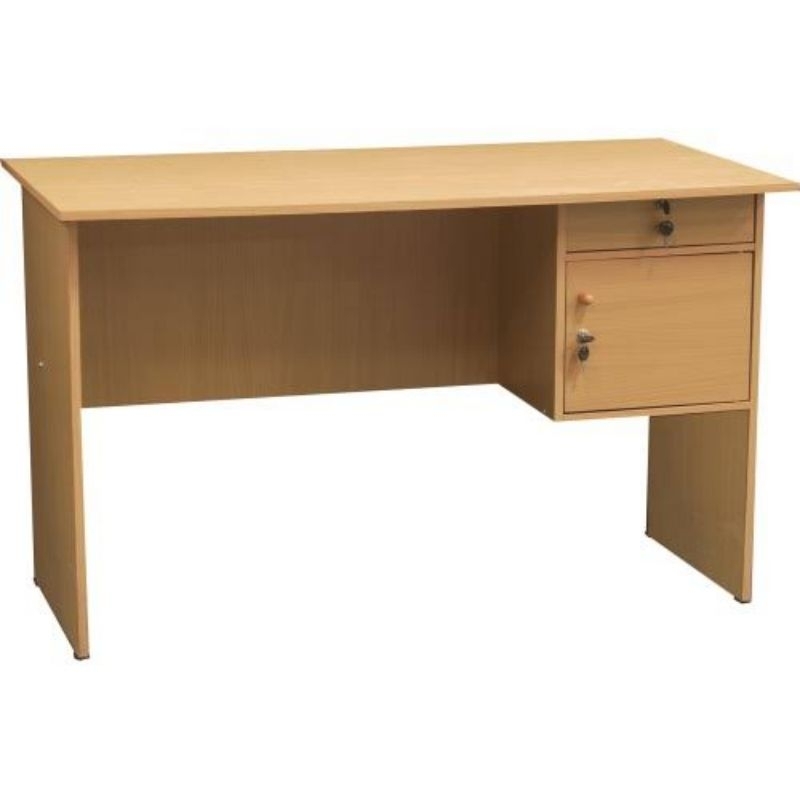 Meja Setengah biro/meja kantor/meja tulis/meja belajar