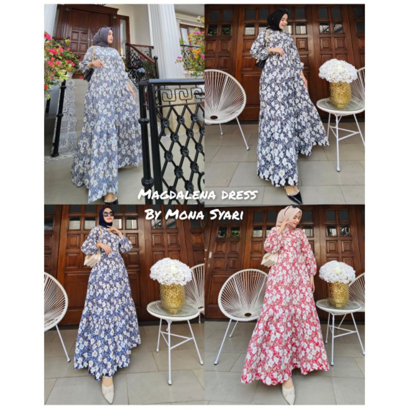 MAGDALENA DRESS MONA SYARI BY ME