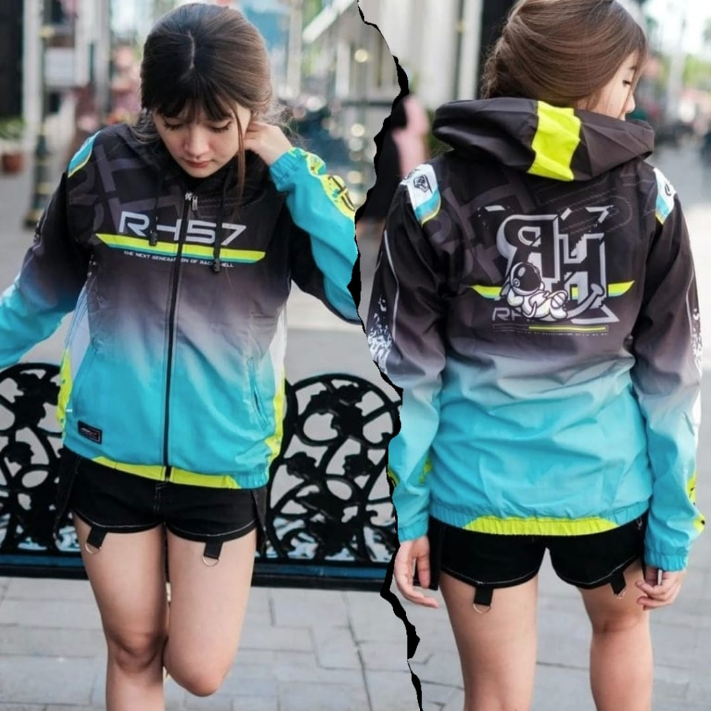 Jaket Nascar Vintage Racing Pria Wanita Full Printing