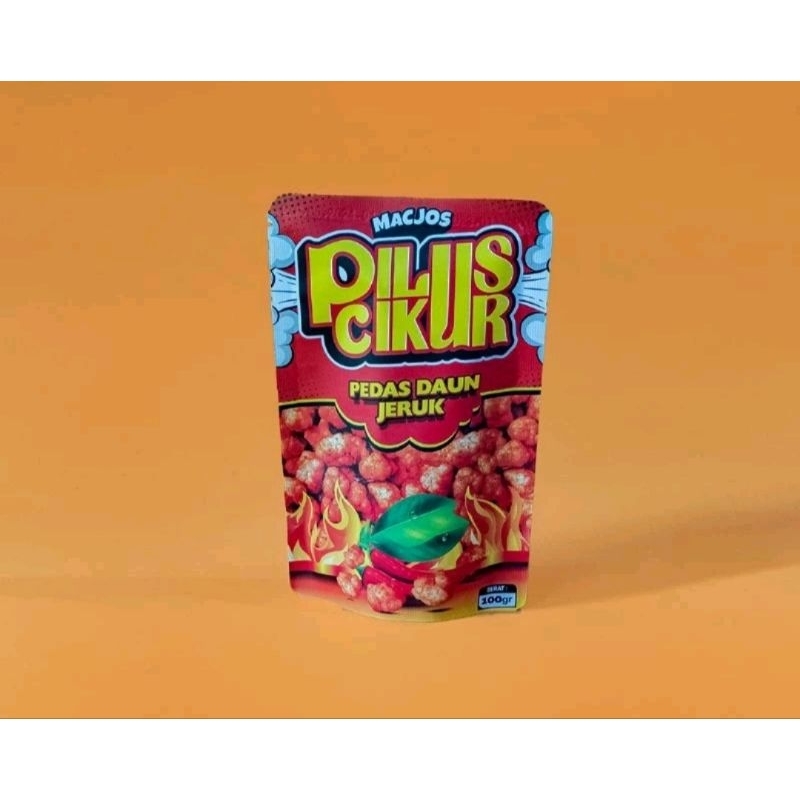 

snack pilus super renyah rasa pedas daun jeruk