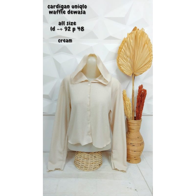 CARDIGAN CROP UNIQLO BY QQ