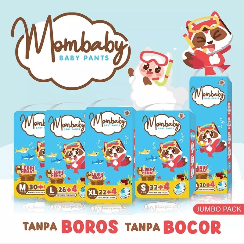 Mombaby Pants L30/M34/XL26
