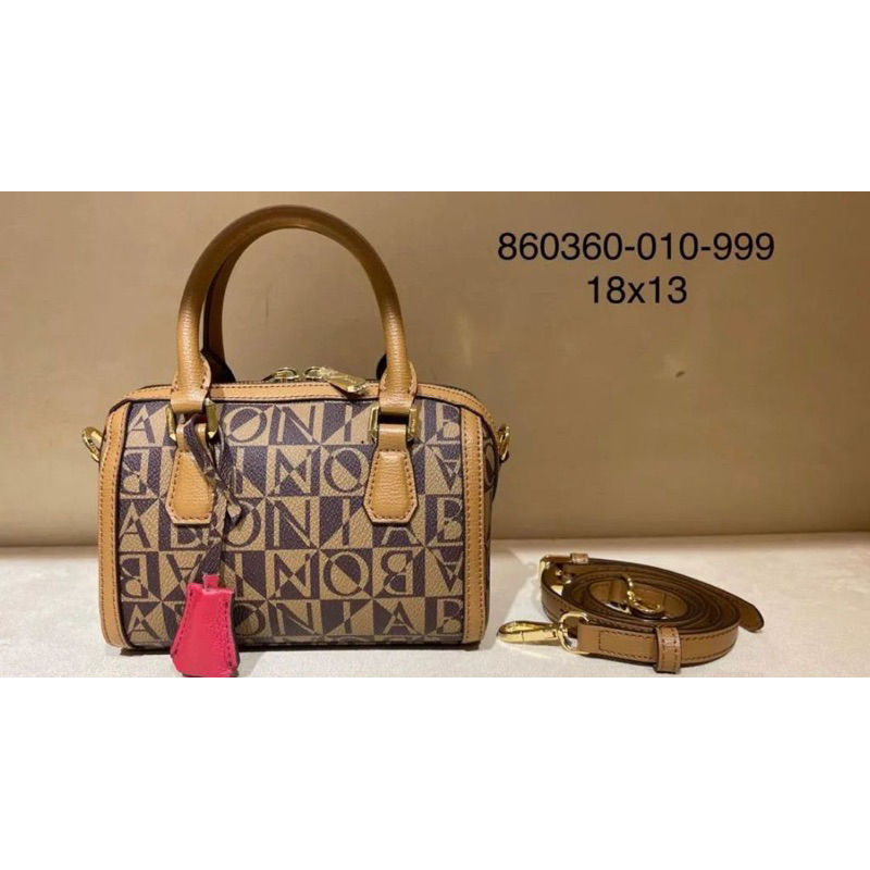 SALE TAS BONIA SPEEDY MINI MONOGRAM ORIGINAL 100