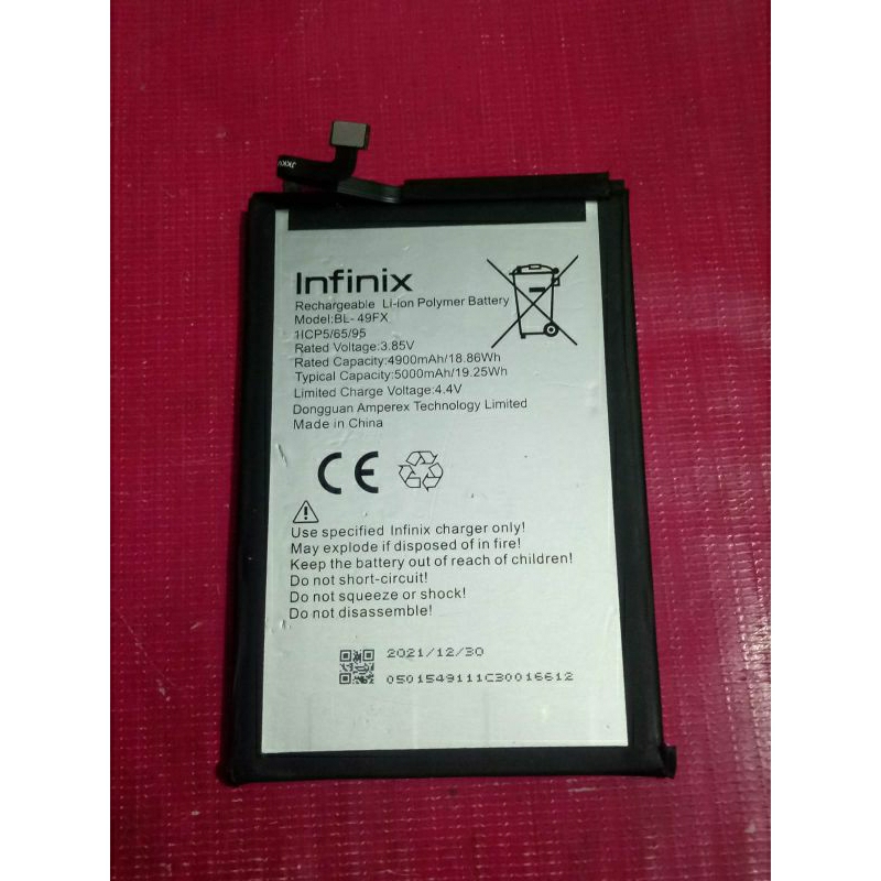 Baterai Bekas Infinix Hot 8/BL-49FX