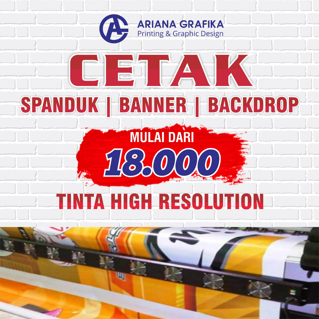 SPANDUK SEMBAKO, BANNER TOKO PULSA, DLL